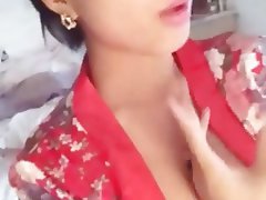 Asian, Big Boobs, Webcam